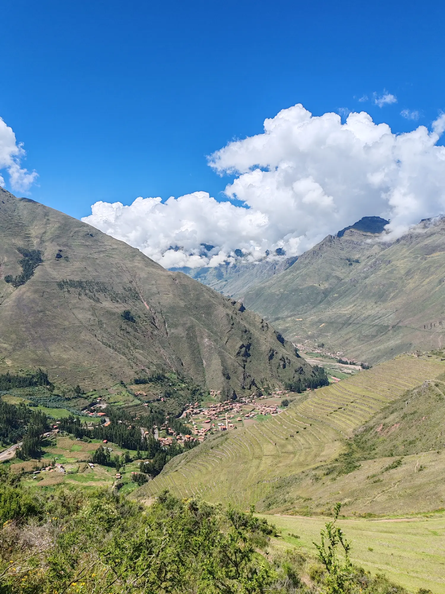 Terrazzamenti della Valle Sacra vicino a Pisac
